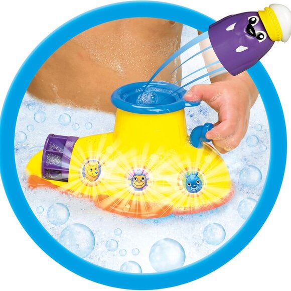 New Sealed Tomy Bath Toy- See Under The Sea Submarine w/Music 18 Months + - Picture 8 of 15